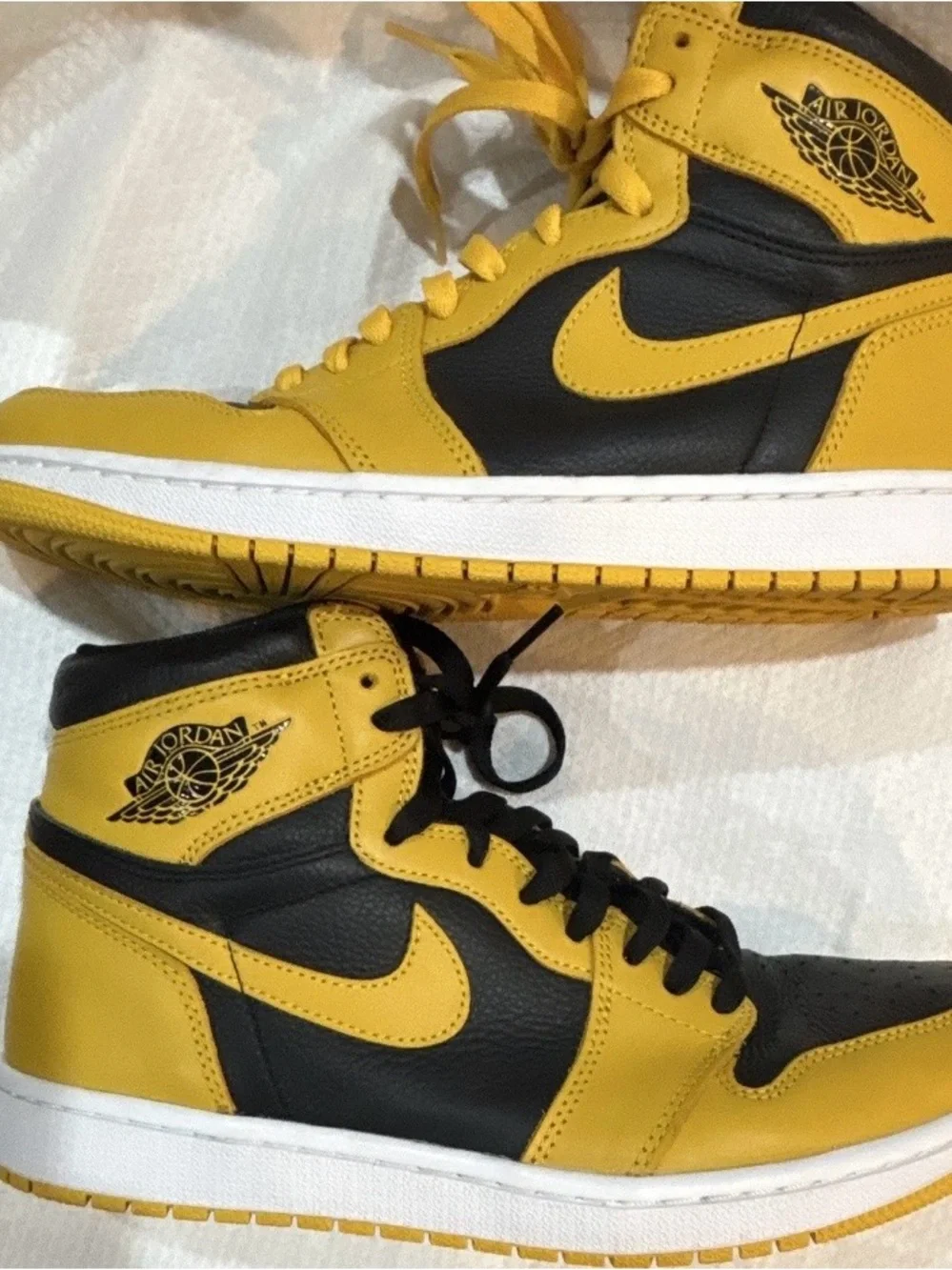 Air Jordan 1 Retro High OG Pollen Black Yellow Men’s 10
